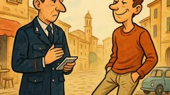 Barzelletta: Lo fermo e mi dà del tu