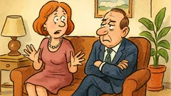 Barzelletta: «Caro, lo psicologo mi ha detto…»