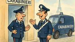 Barzelletta: «Posso prendere il furgone, maresciallo?»