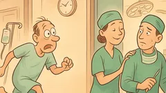 Barzelletta: Perché sei scappato dalla sala operatoria?