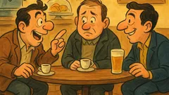 Barzelletta: Tre amici al bar parlano di mogli