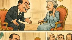 Barzelletta: Berlusconi incontra la regina Elisabetta a Londra