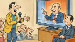 Barzelletta: In TV la democrazia è matura...