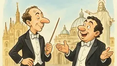 Barzelletta: Due direttori d'orchestra si incontrano