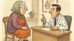 Barzelletta: Una vecchietta va dal dottore…