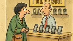 Barzelletta: «Avete un telefono da uomo?»