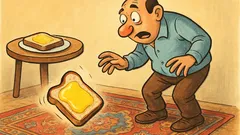 Barzelletta: Quando la fetta imburrata incontra il tappeto