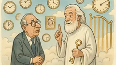 Barzelletta: Emilio Fede arriva in Paradiso…