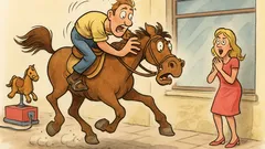 Barzelletta: Totti sale a cavallo sicuro di sé