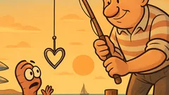 Barzelletta: Il verme parla al pescatore