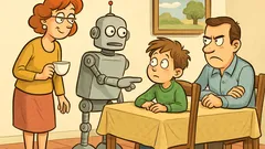 Barzelletta: mamma compra un robot anti-bugie