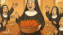 Barzelletta: La madre superiora annuncia le carote