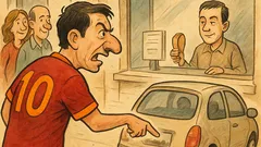 Barzelletta: Totti va arrabbiato al PRA