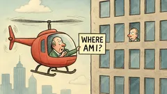 Barzelletta: un elicottero sorvola Seattle