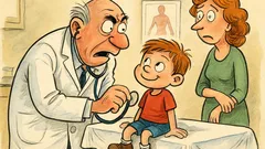 Barzelletta: il dottore sente un gracidare…