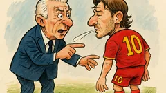 Barzelletta: Trapattoni corregge Totti dopo la sentenza UEFA