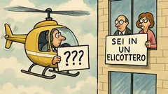 Barzelletta: un elicottero in panne a Seattle...
