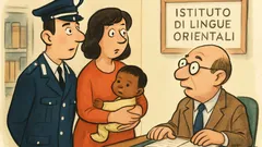 Barzelletta: Un carabiniere adotta un bimbo cambogiano