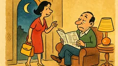 Barzelletta: «Caro, voglio una bella serata…»