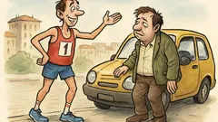 Barzelletta: Vuoi fare la maratona con me?