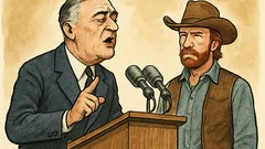 Barzelletta: Roosevelt avverte, temete Chuck Norris