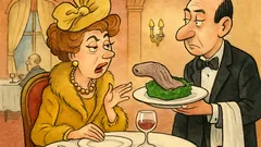Barzelletta: una riccona al ristorante di lusso
