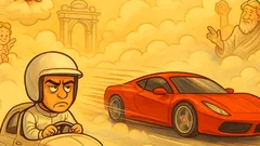 Barzelletta: Un pilota di F1 in Paradiso