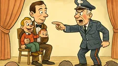 Barzelletta: Un ventriloquo prende in giro i carabinieri