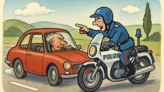 Barzelletta: Un vecchietto corre troppo veloce