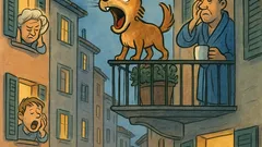 Barzelletta: Il cane che abbaia non dorme...