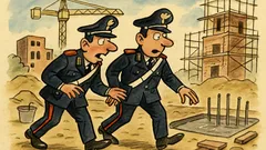 Barzelletta: Due carabinieri in un cantiere