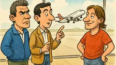 Barzelletta: Vieri, Del Piero e Totti all’aeroporto