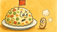 Barzelletta: L’insalata russa guarda il fagiolo…