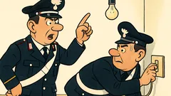 Barzelletta: «Appuntato, accendete la luce!»