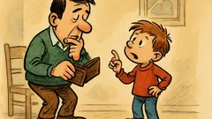 Barzelletta: Papà, pagavano davvero con le mucche?