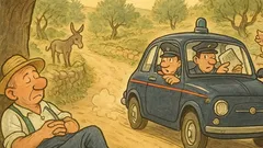 Barzelletta: Un contadino sotto un albero, arriva...