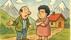 Barzelletta: Il mio sogno? Casetta in montagna