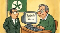 Barzelletta: Cambiano l’Italic col pàdanic…