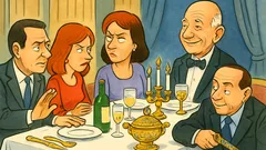 Barzelletta: Cena di compleanno al Quirinale