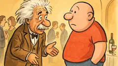 Barzelletta: Einstein a un party chiede il QI