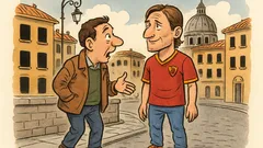 Barzelletta: Una sera, Roma resta al buio