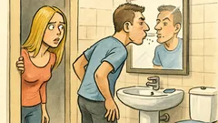 Barzelletta: Ilary passa davanti al bagno di casa