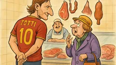 Barzelletta: Totti entra in macelleria...