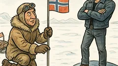 Barzelletta: Amundsen al Polo Sud… più giù!