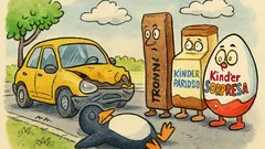 Barzelletta: Kinder Pinguì è morto davvero?