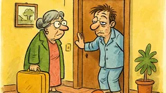 Barzelletta: Alle sette e mezza, suonano alla porta