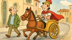 Barzelletta: Un signore vede una biga