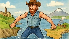 Barzelletta: Berlusconi costruisce un ponte, Chuck Norris…