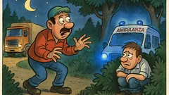 Barzelletta: Mario il camionista e gli UFO