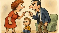 Barzelletta: I miei litigavano così tanto…